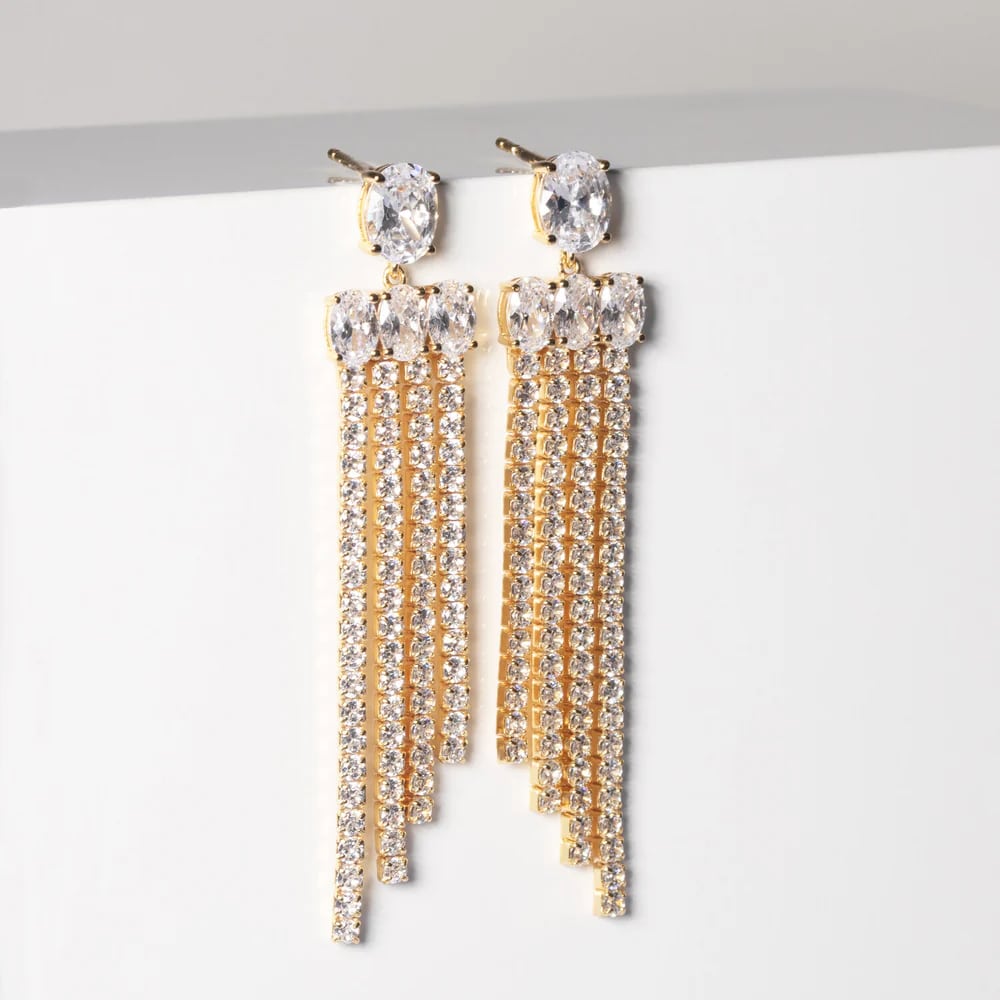 sj-e2327-cz orecchini ellisse lungo piccolo