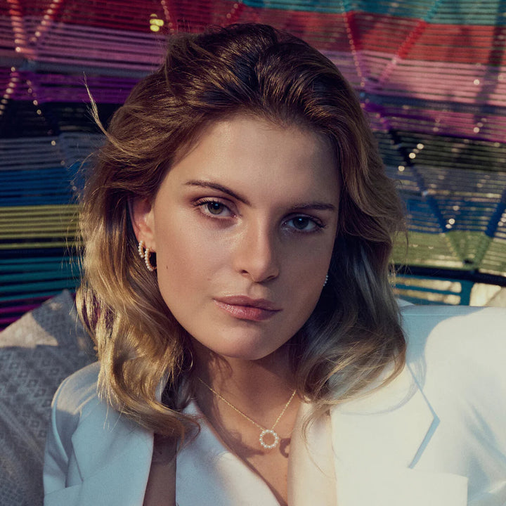 sj-e2869-p-yg Orecchini ellera perle grandi