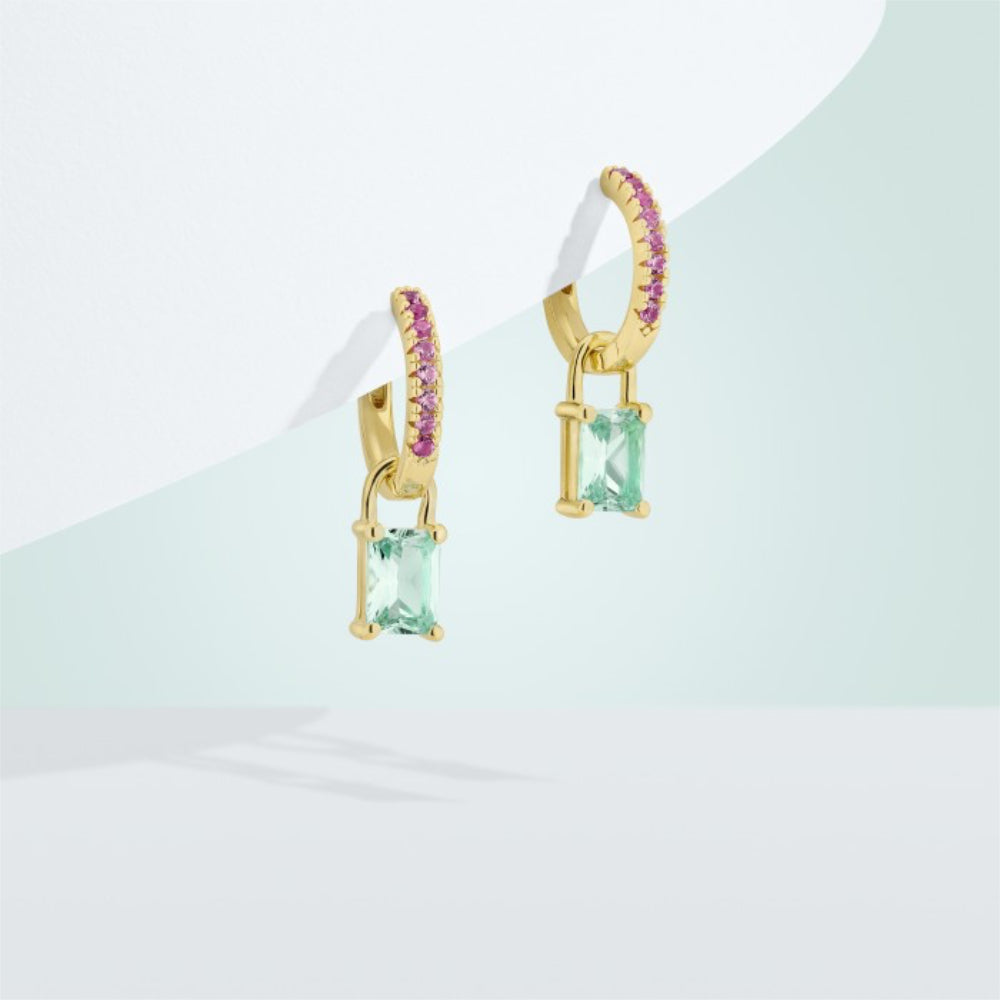 sj-e42253-tqpk-yg Roccanova Earrings