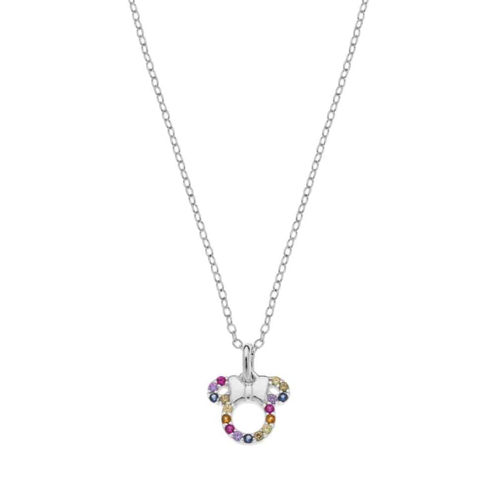 ns00032szml-157.cs Multicolor Minnie Mouse Necklace