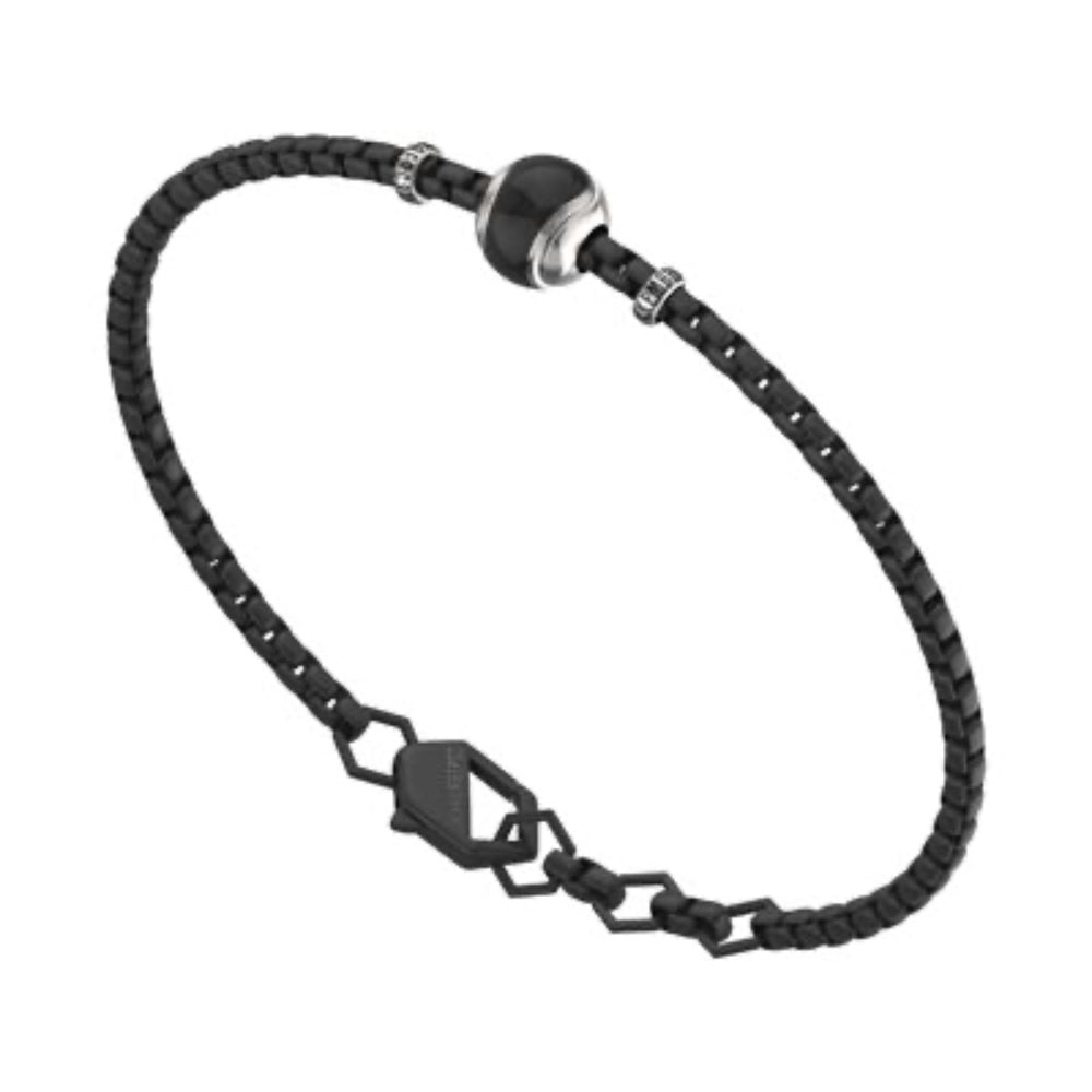 sptb02bw Steel bracelet with tennis ball