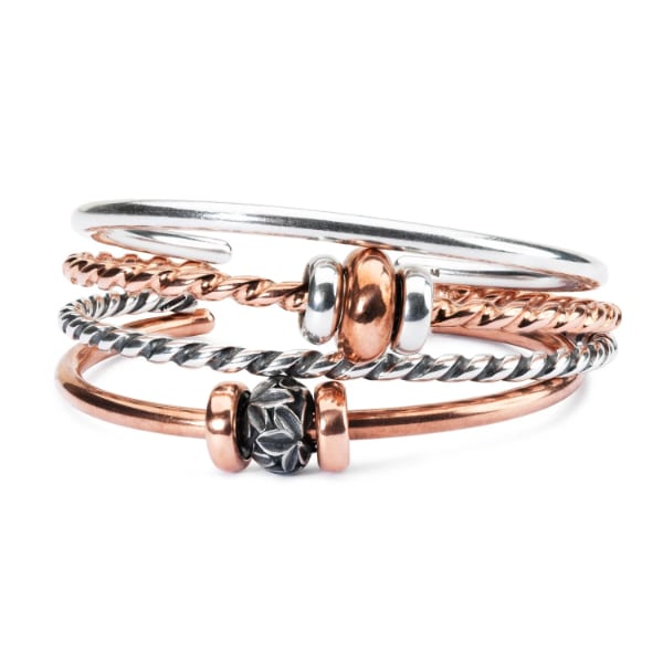 Bangle a spirale in argento