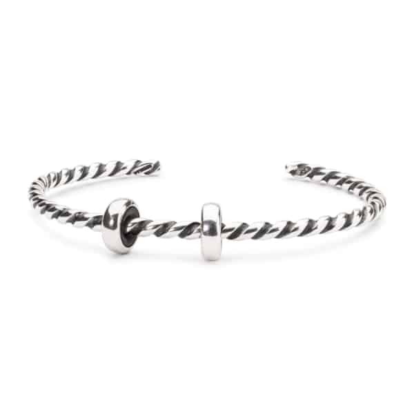 Bangle a spirale in argento