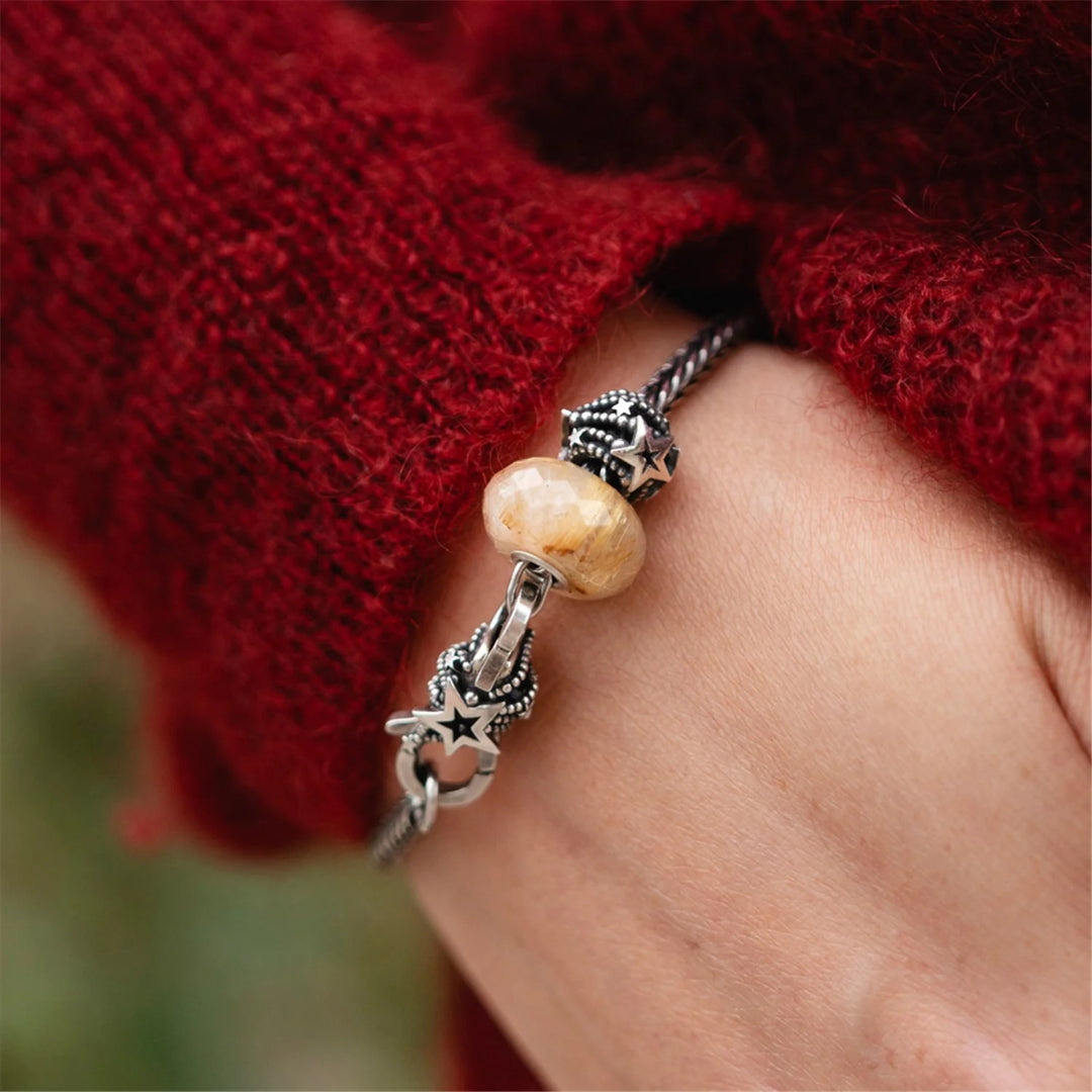 tagbe-30202 Silver wishing star bracelet