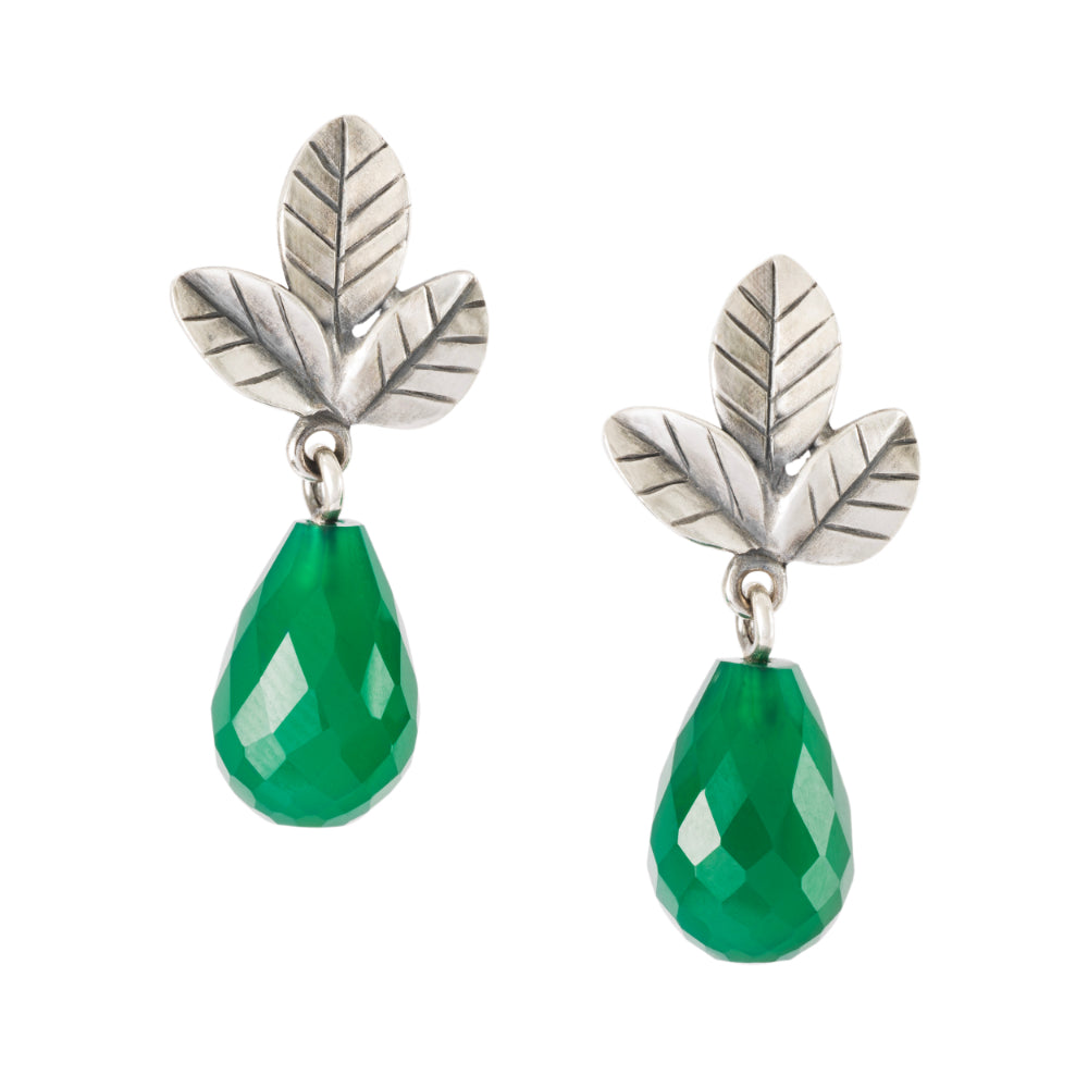 tagea-00131 Tranquility Leaf Earrings