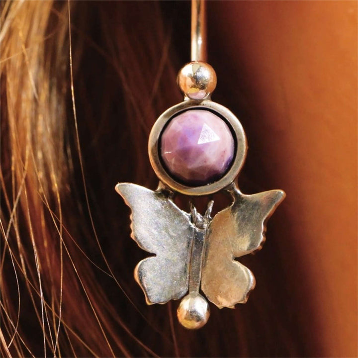 Orecchini carezza di farfalla