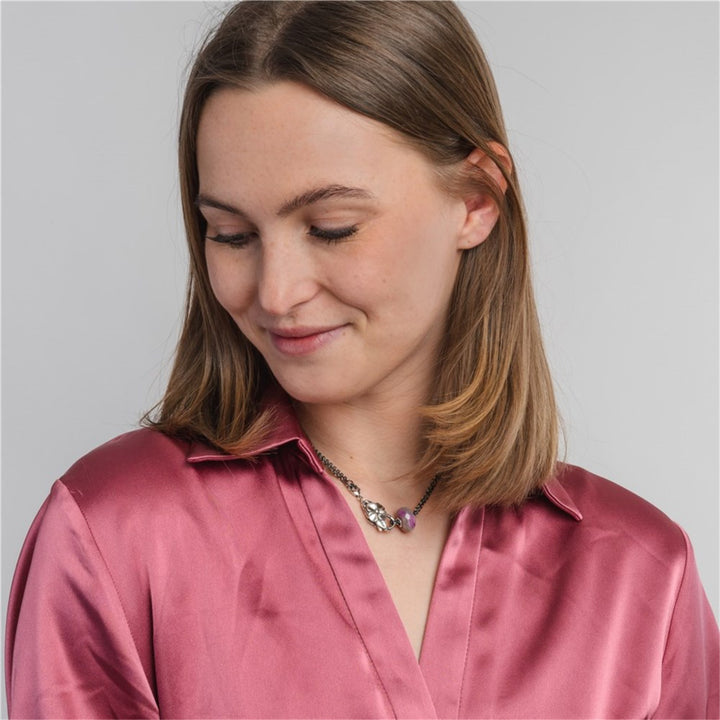 Collana intercambiabile fantasia 100 cm