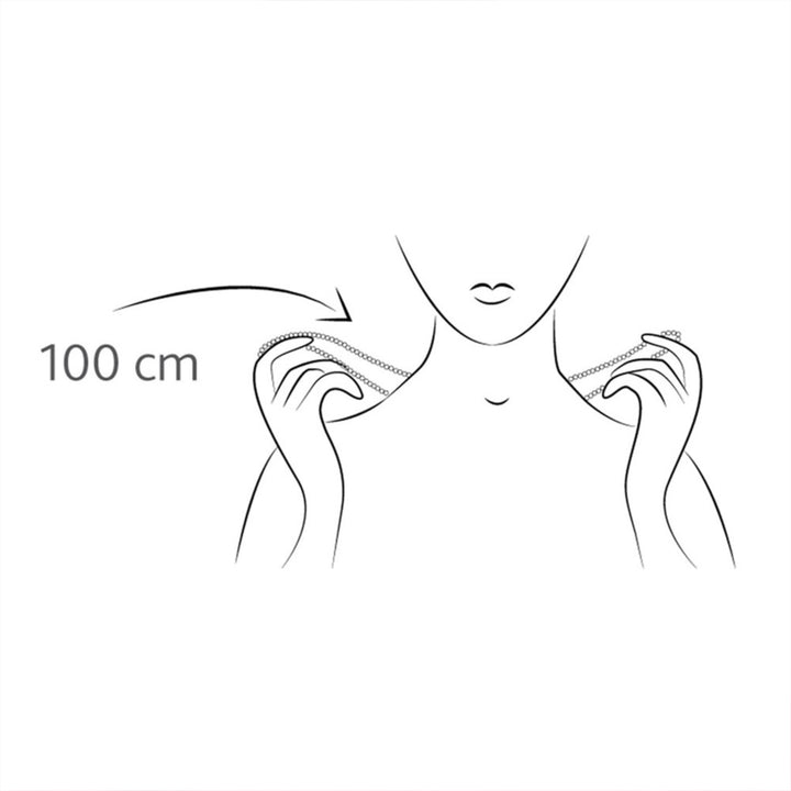 Collana intercambiabile fantasia 100 cm
