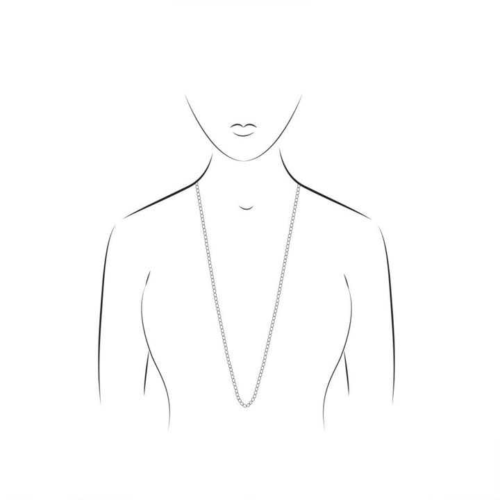 Collana intercambiabile fantasia 100 cm