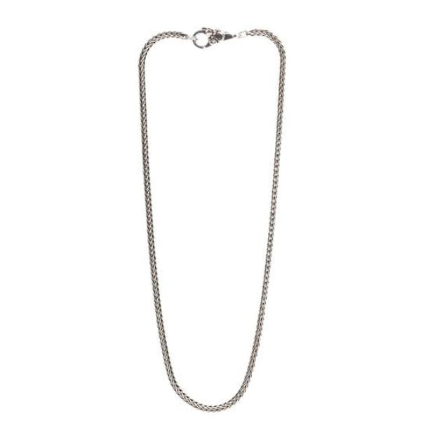 TAGNE-00009 COLLANA D'ARGENTO 80CM