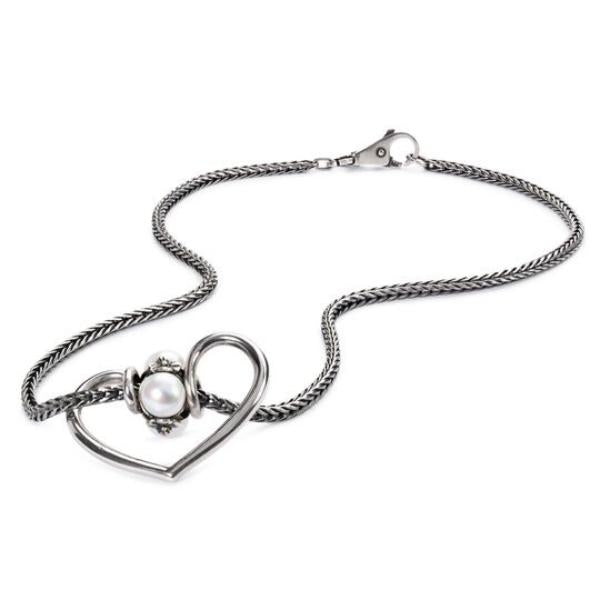 TAGNE-00009 COLLANA D'ARGENTO 80CM