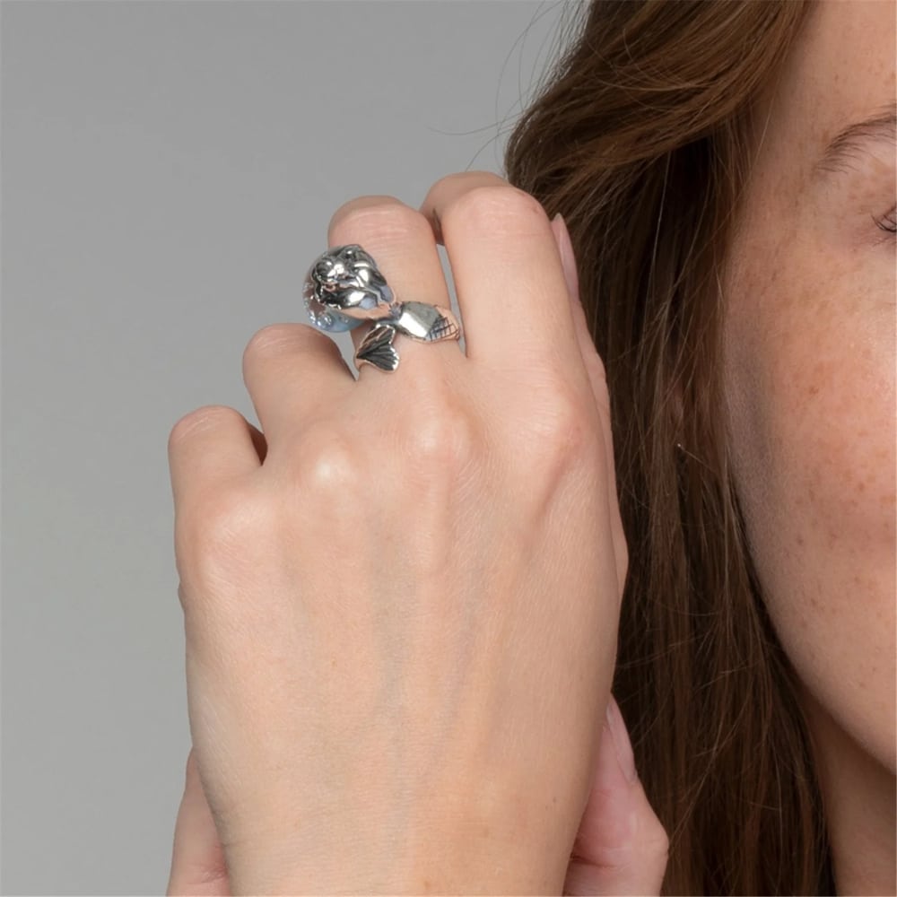 Mermaid fantasy ring
