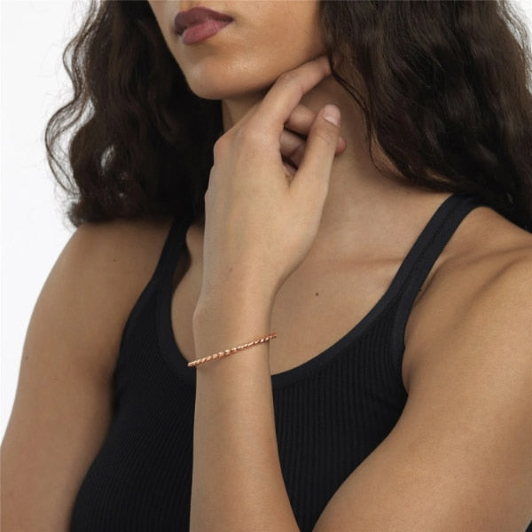 Bangle a spirale in rame