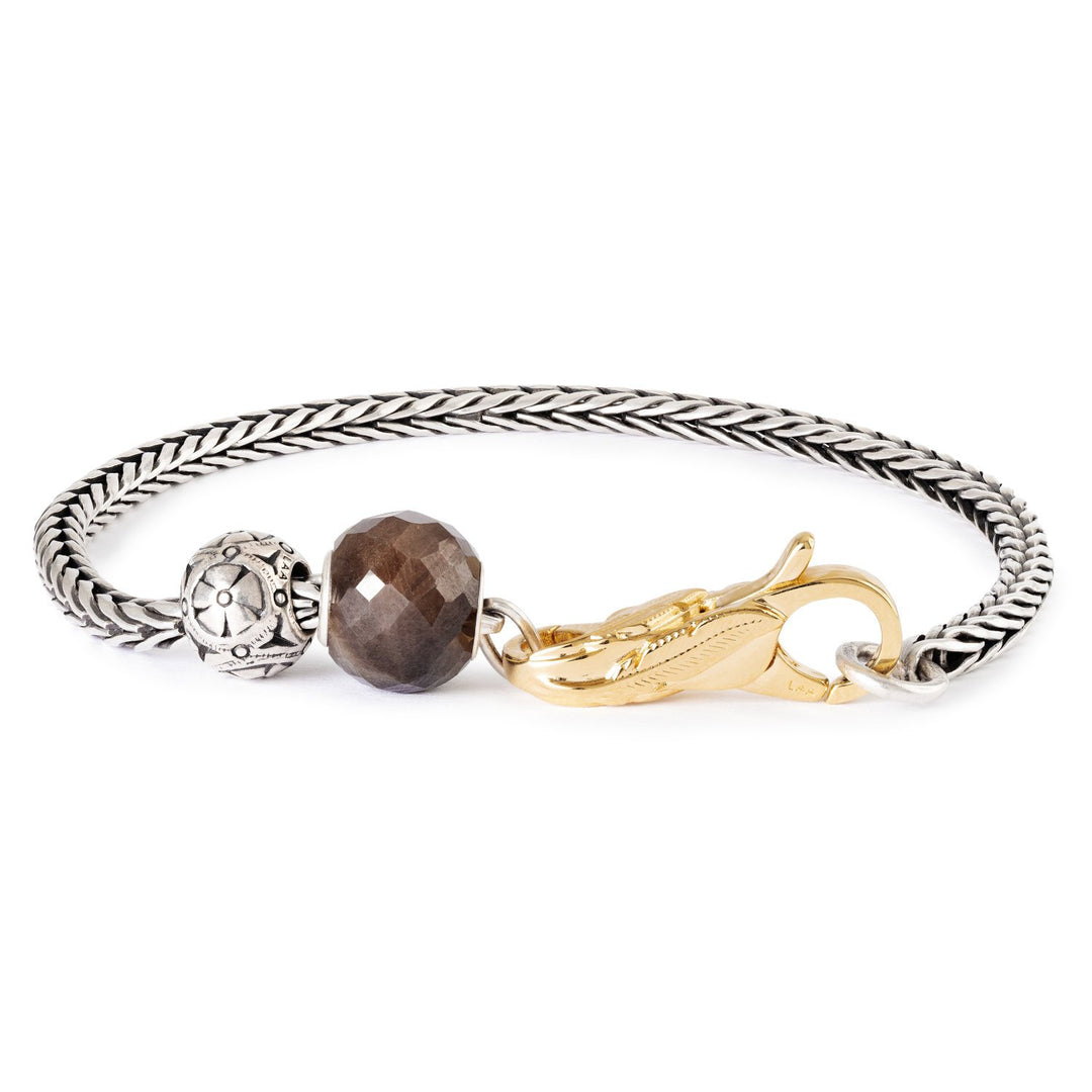 Bracciale piuma di fenice dorata