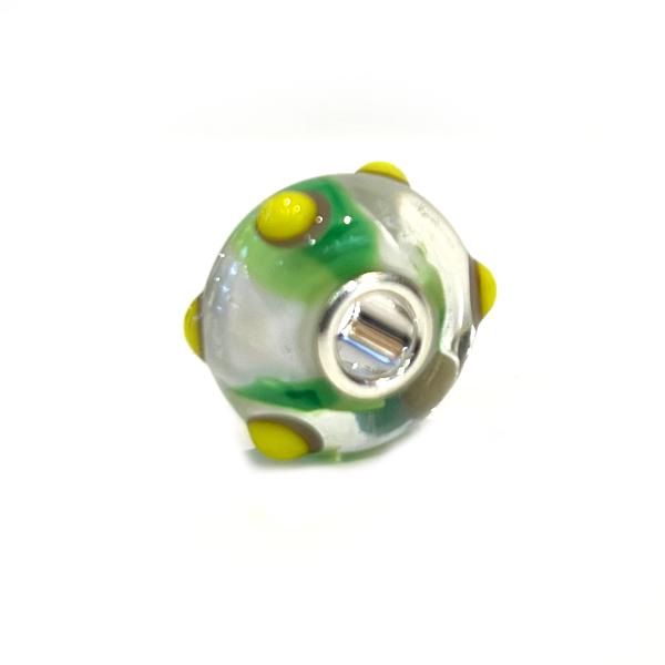 BEADS IN VETRO BRACCIALE FORESTA TROPICALE