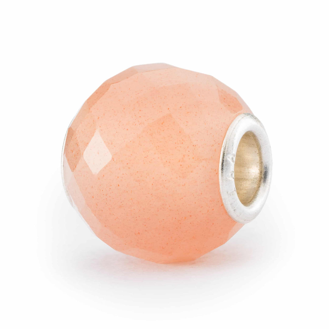 tstbe-00032 Pietra di luna rotonda sfaccettata