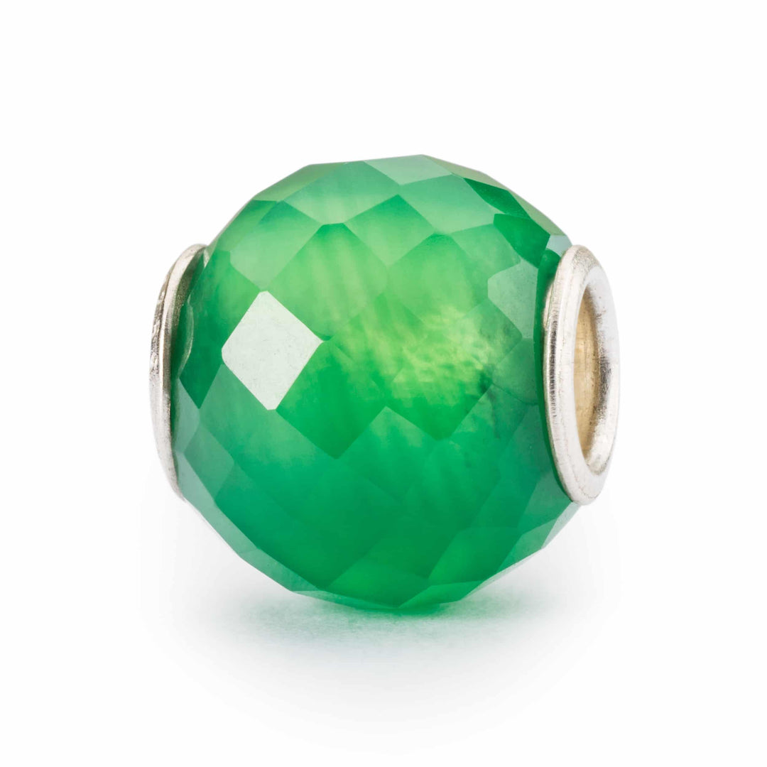 Tstbe-00036 Round Faceted Green Onyx