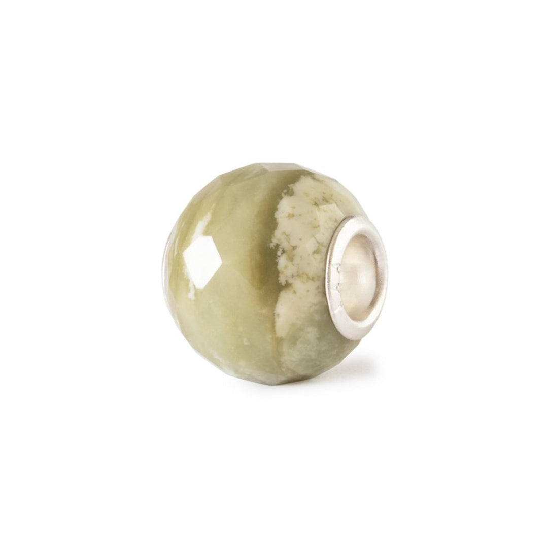 Calcite verde-gialla Rotonda Sfaccettata