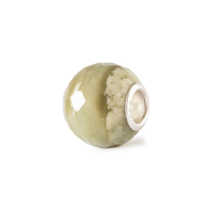 Calcite verde-gialla Rotonda Sfaccettata
