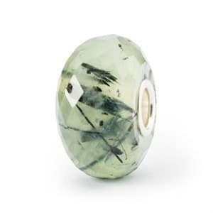 tstbe-20041 Prehnite with tourmalinated quartz