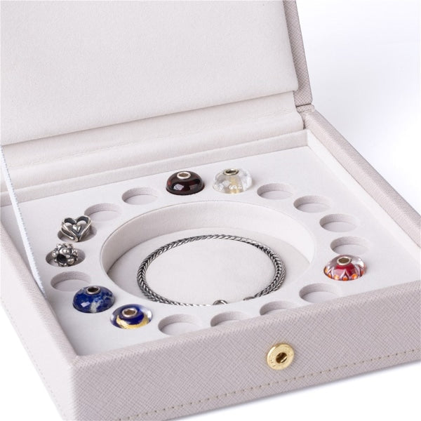 tzzit-00417 Trollbeads Dove Grey Jewelry Box