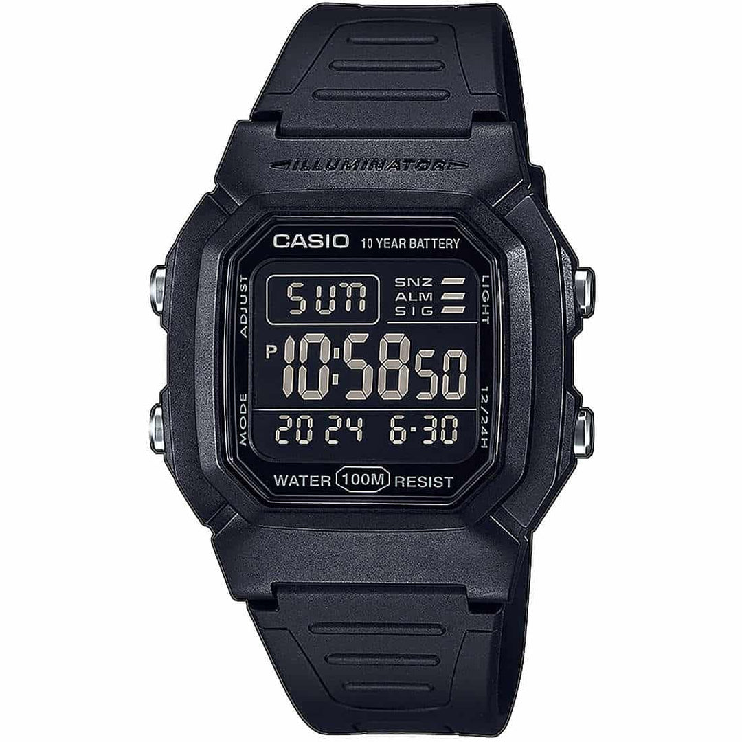 W-800H-1BVES CASIO COLLECTION 10 YEAR BATTERY