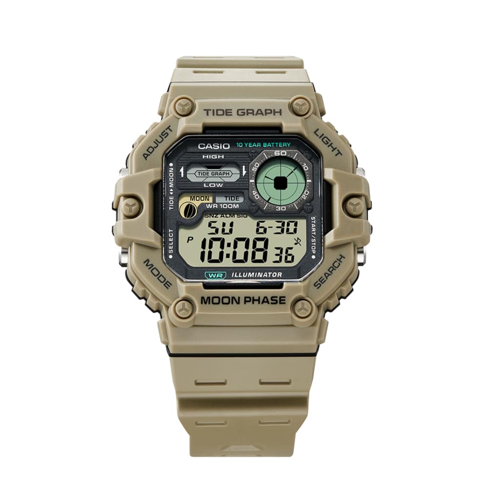 Casio WS-1700H-5AVEF Green Digital Watch