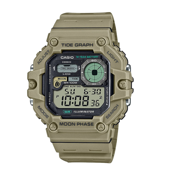 Casio WS-1700H-5AVEF Green Digital Watch