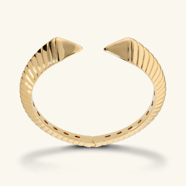 Bracciale Rigido Graduato Texture Rigata