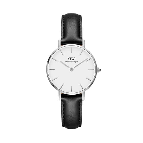 DW00100242 OROLOGIO DW 28MM SILVER WHITE PETITE SH