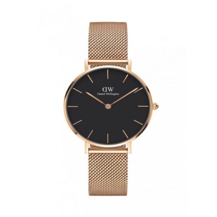 DW00100161 OROL DW 32MM ROSE BLACK CLASSIC PETITE