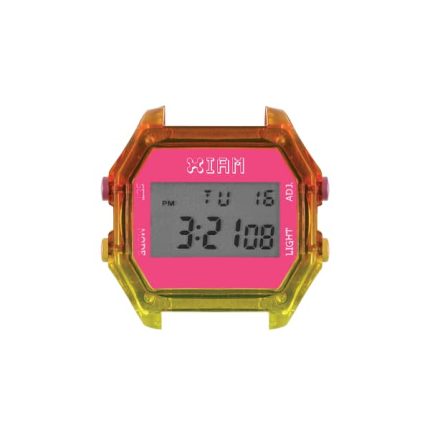 IAM-027 IAM MEDIUM BICOLOR FUCHSIA/YELLOW